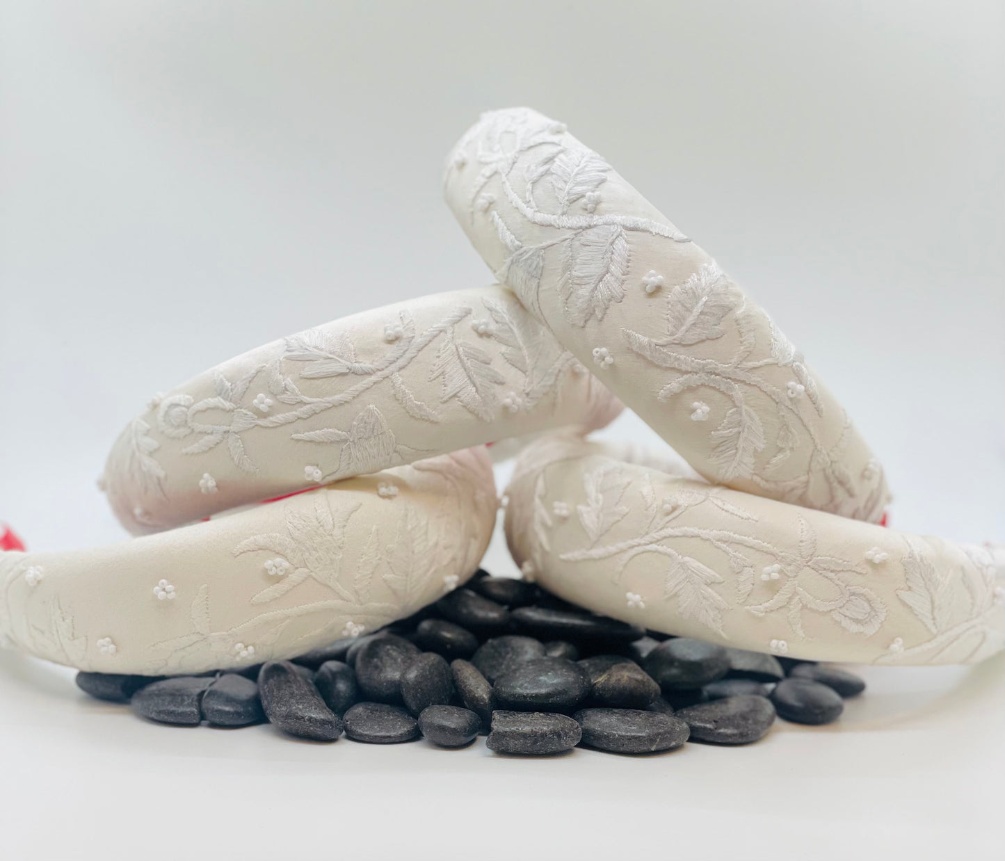 This is Love Bridal Embroidered Silk Headband