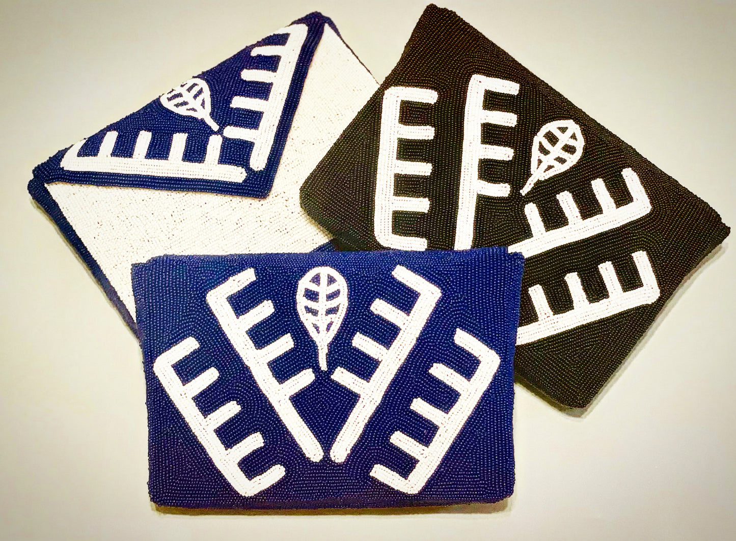Indigo Envelope Clutch Handbag