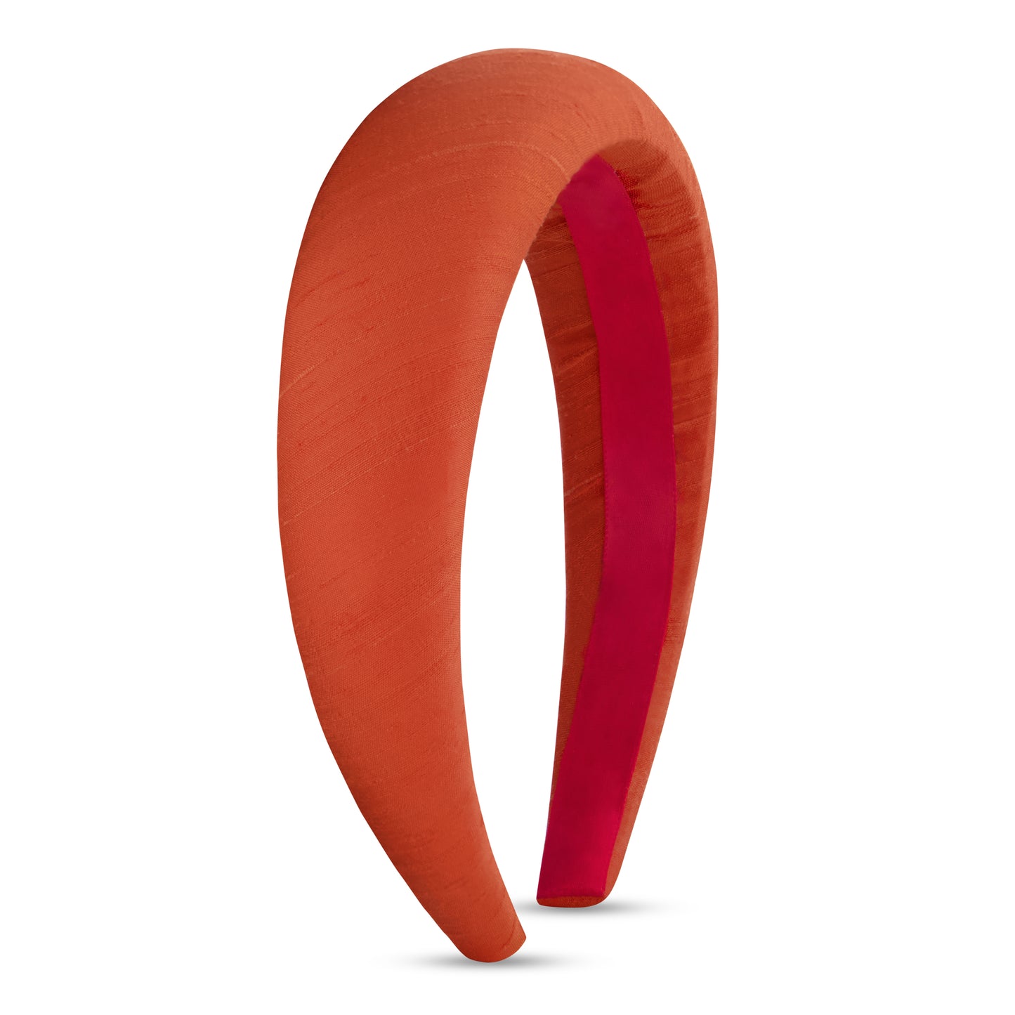 Rum Orange Silk Headband