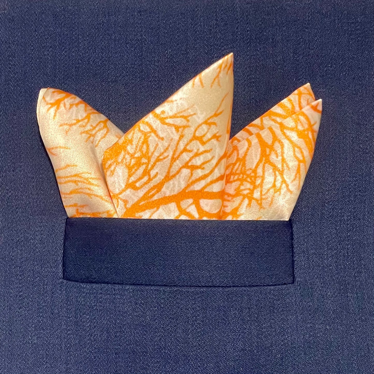 Coral Reef Silk Square