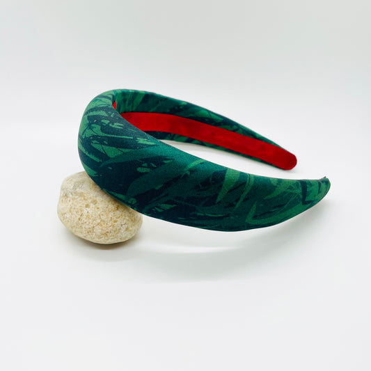 Sugarcane Leaf Silk Headband