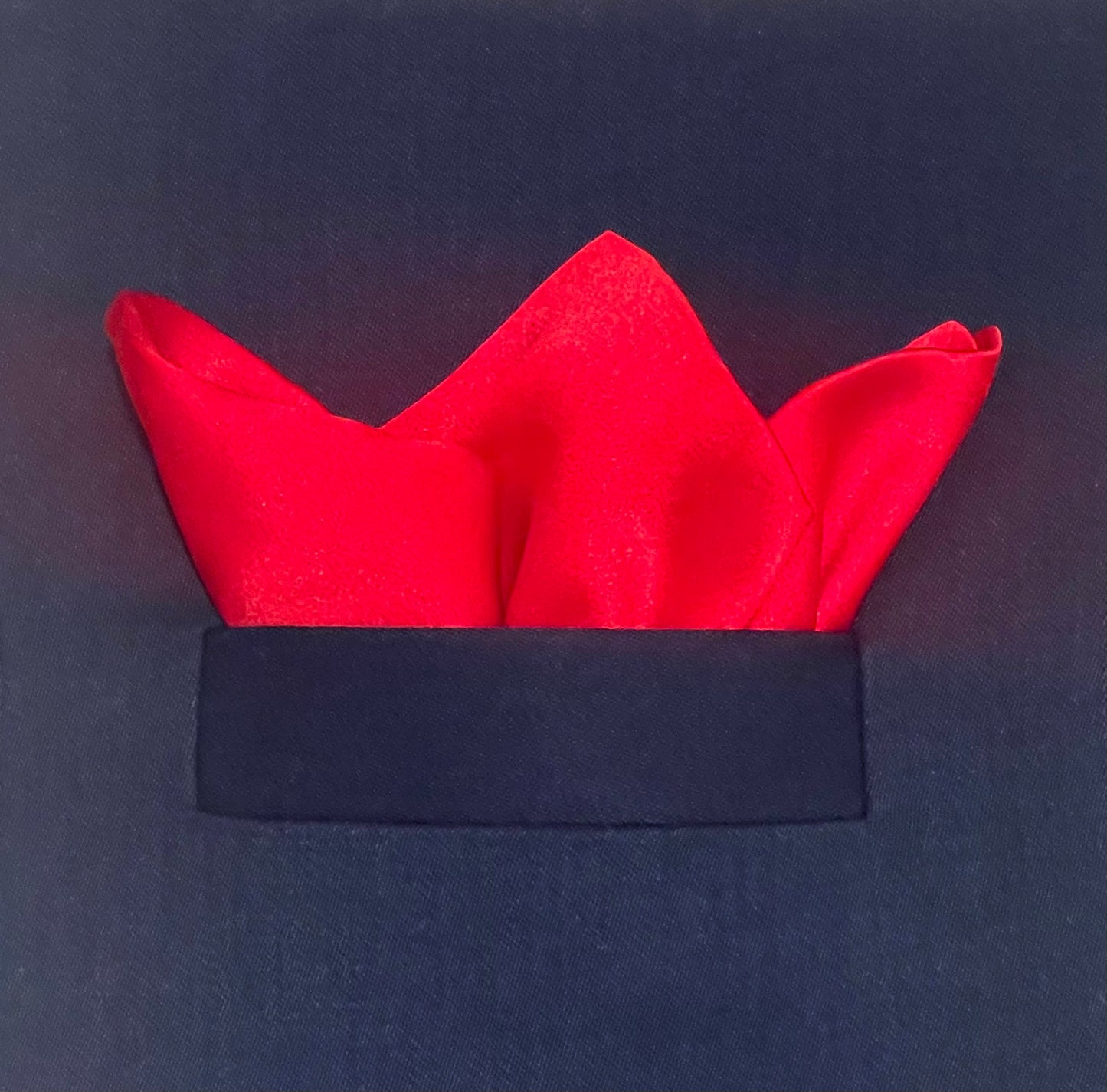 Cherry Solid Silk Square