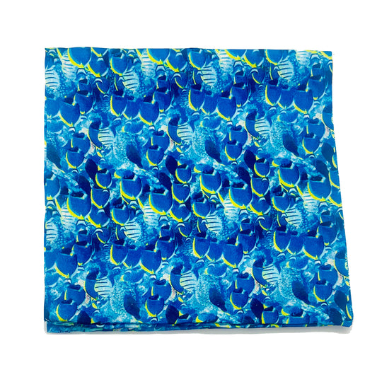 School of Fish Silk Square