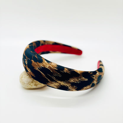 Leopard Spot Silk Headband