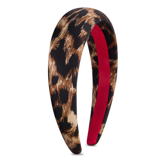 Leopard Spot Silk Headband