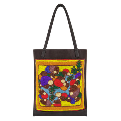Beaded Rassemble Tote Handbag