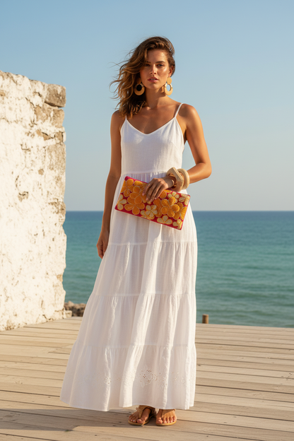 Choublak Clutch Held Summer Editorial