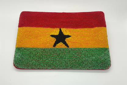 Ghana Beaded Clutch – No Zipper Holders