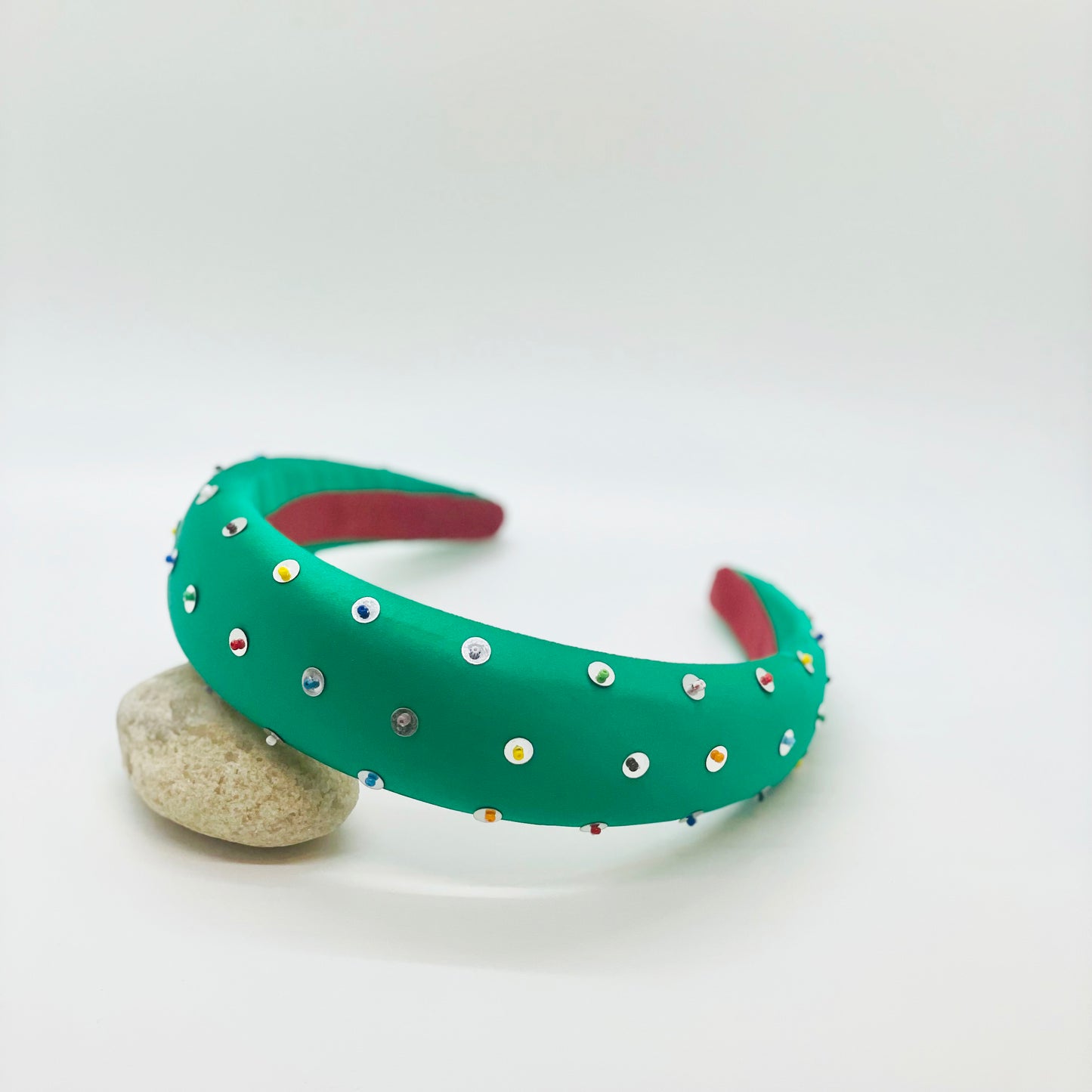 Cherry Seed Sequins Headband